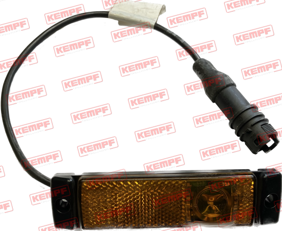 96317 Kempf Seitenmarkierungsleuchte, LED, Leitung 300mm, mit Rückstrahler